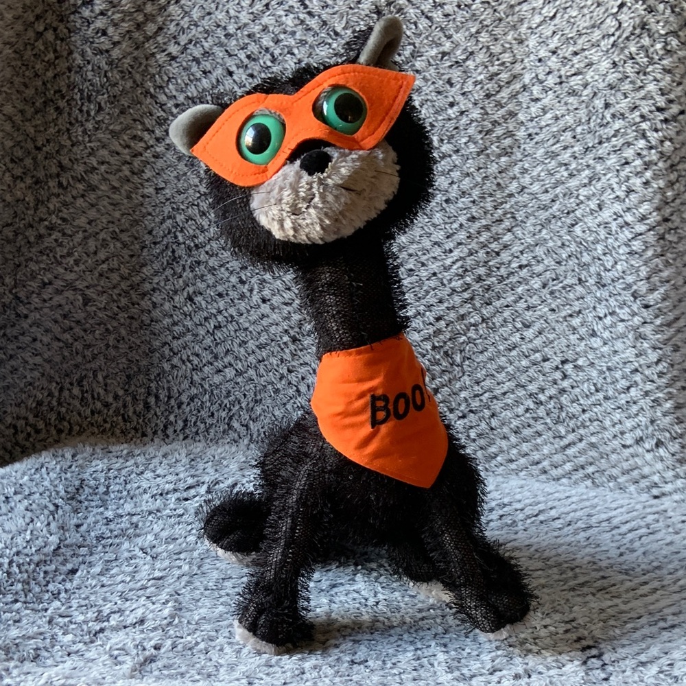 American greetings black cat 15” plush